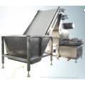 Commercial shrimp shelling line